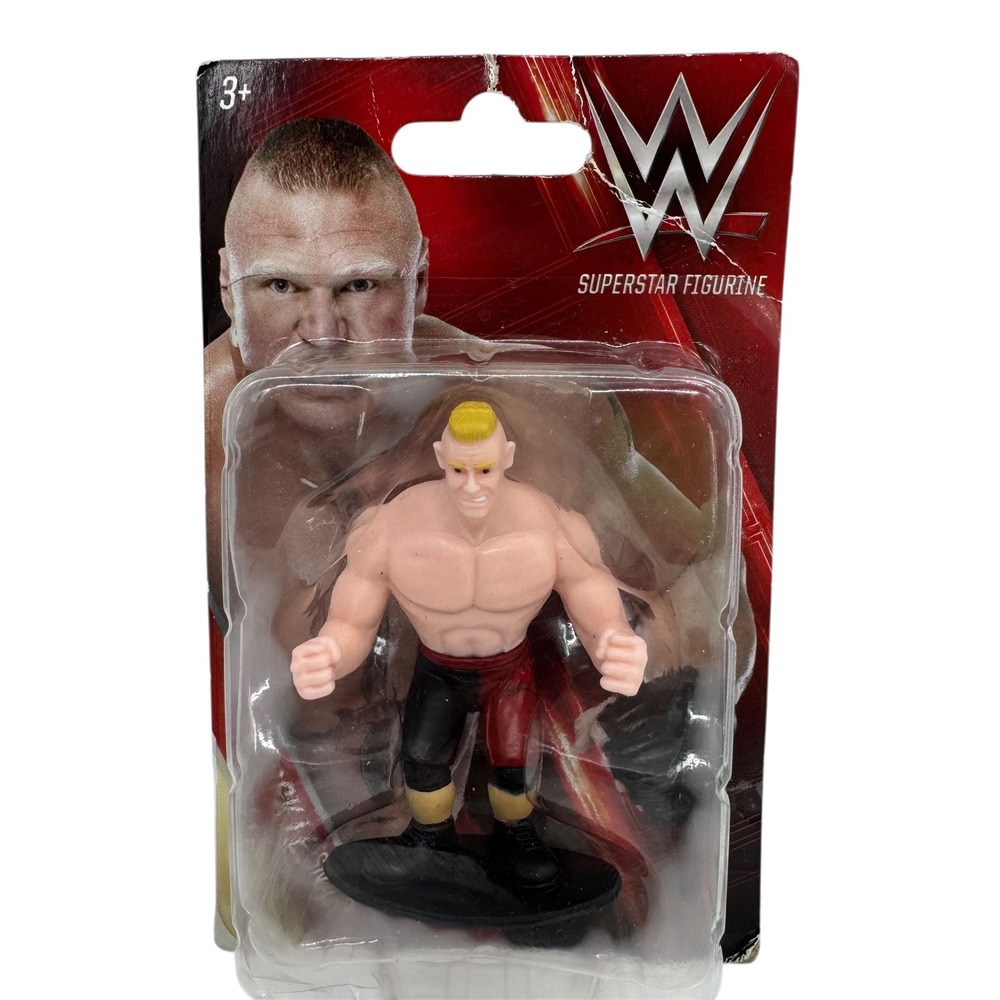 WWE Brock Lesnar Superstar Figurine Mini Figure Beverly Hills Teddy Bear Co 2016